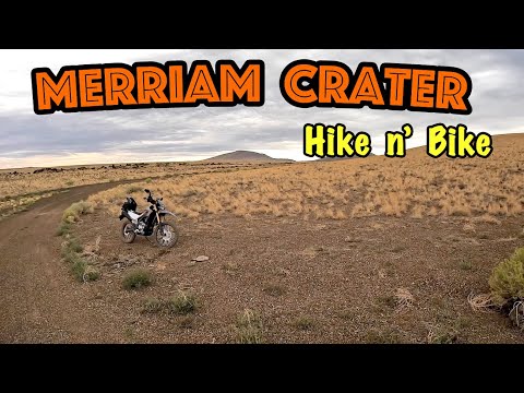 Merriam Crater Hike n' Bike | Honda CRF300LS