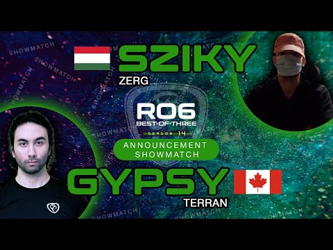 gypsy (T) vs Sziky (Z) - bo3 - BSL14 Announcement Tour - RO6 - StarCraft BroodWar Remastered