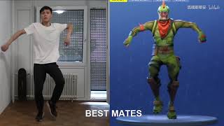 堡垒之夜舞蹈挑战！FORTNITE DANCE CHALLENGE!