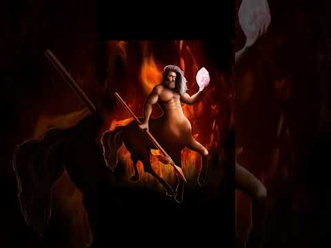 "Centaur on fire"_ my first gif