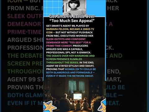 Get Smart’s Battle Over “Too Much Sex Appeal” #GetSmartTrivia #1960s #ClassicTV