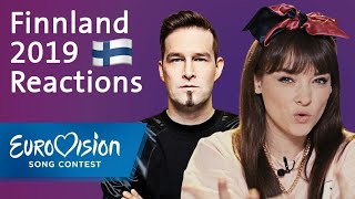 Darude  - &quot;Look Away&quot; - Finnland | Reaction | Eurovision Song Contest