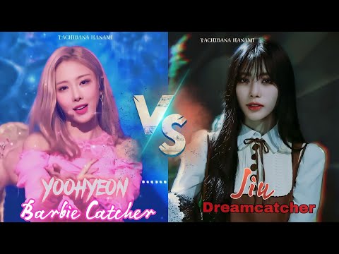 💓Barbie Catcher VS 🖤Dreamcatcher (Pink & Dark) Perfom : Cute, Happy☺🥰  MV : Dark, Psychopath 😈☠️