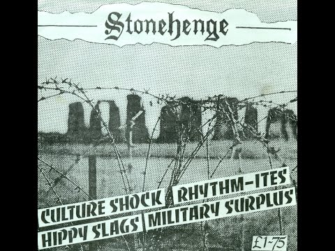 Stonehenge - Culture Shock / Rhythmites / Military Surplus / Hippy Slags - Bluurg Records