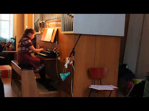 Сара Берендеева - органный концерт 14 февраля 2015