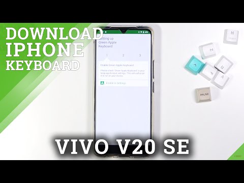Download Green Apple Keyboard App – iPhone Keyboard on VIVO V20 SE