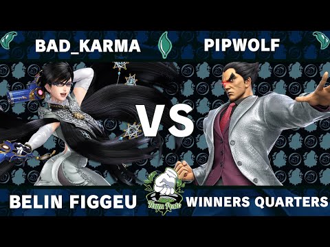 Belin Figgeu XV - Bad_Karma (Bayonetta) Vs Pipwolf (Ken, Kazuya) - Winners Quarters