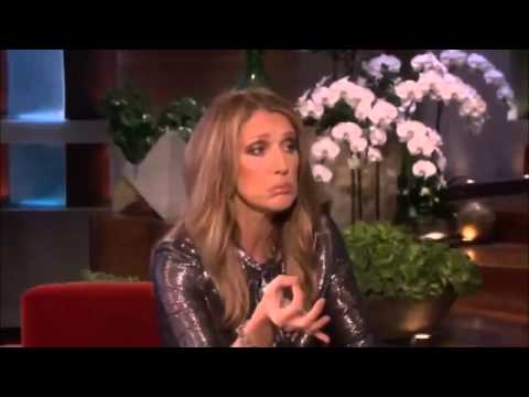 Celine Dion Vocal Warms Up With Ellen