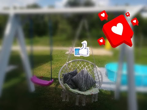 Huśtawka bocianie gniazdo | Fotel bocianie gniazdo | Korzyści, sposób wieszania i czy jest wygodna?