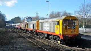 preview picture of video 'Railfreight Class 20's on 7X23 HD'