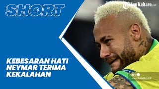 Neymar Berikan Pesan ke Rekan Timnya di Brasil seusai Tersingkir di Piala Dunia: Sedih Luar Biasa