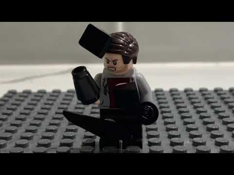 Eddie Brock turns into Venom scene | Lego Stop Motion Animation