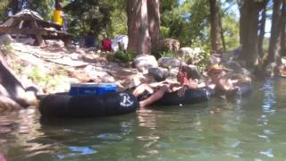 preview picture of video 'Guadalupe Float Trip July 2010 - Bryan Makes Drinks'