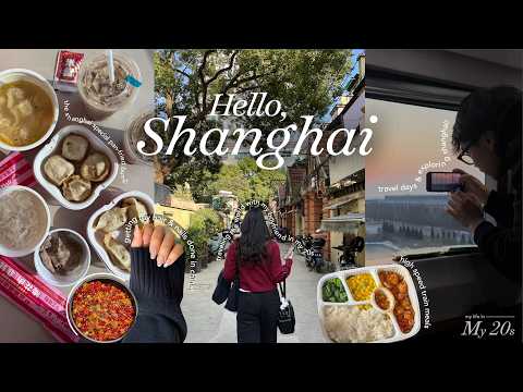 my life in shanghai 🍊🏙️ | bullet train travel, chinese manicures + haircuts, & night spa!