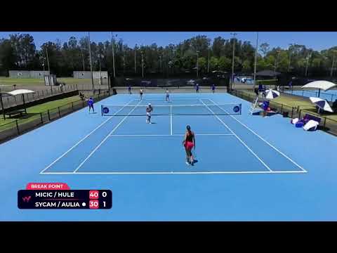 Petra Hule Elena Micic 1 vs Audrey Aulia Ava Monet Sycamore Doubles R16 W75 Sydney 17 November 2025