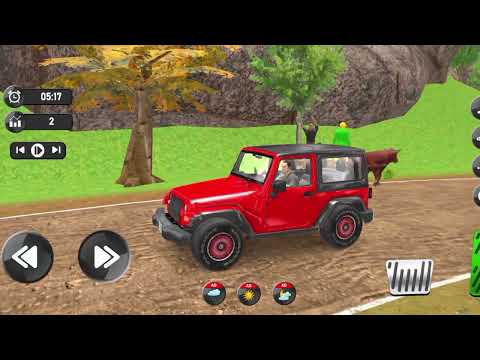 Realistic 4x4 Prado Jeep Offroad Driving Simulator - Hill Climb Android Gameplay