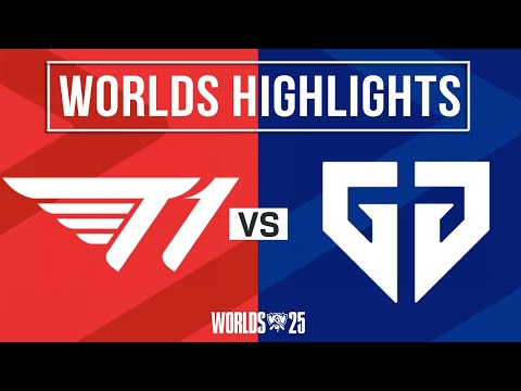 T1 vs GEN Highlights | Worlds 2025 Swiss Stage | T1 vs  Gen.G