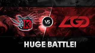 TI4 Memories: Huge battle by DK vs LGD