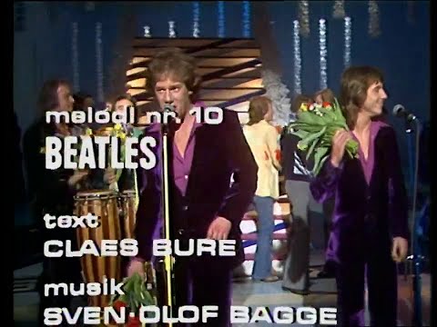 Melodifestivalen 1977 - Winner: Forbes - "Beatles"