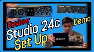 Video thumbnail for PreSonus Studio 24C Audio Interface UnBoxing, Review, & Setup ★ Studio One Software Demo by Things Very Good