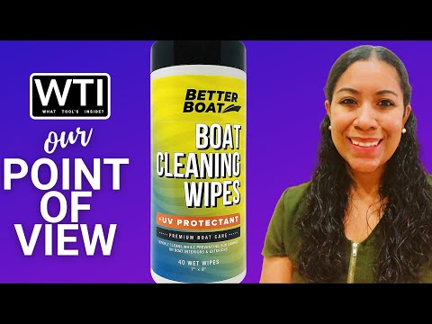 Better Boat Cleaner Wipes - WTI product video review