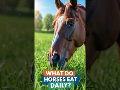 What Do Horses Eat? Daily Diet & Nutrition Explained!