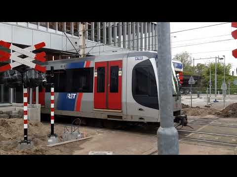 Spoorwegovergang Rotterdam Alexander // Dutch Railroad Crossing