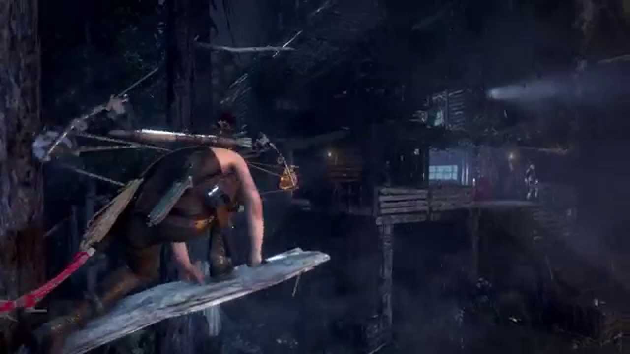 Rise of the Tomb Raider: â€œAdvancing Stormâ€ Stealth Playthrough - YouTube
