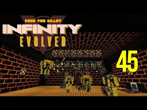 Minecraft FTB Infinity Evolved Ep: 45 - Essence Blaze Farm