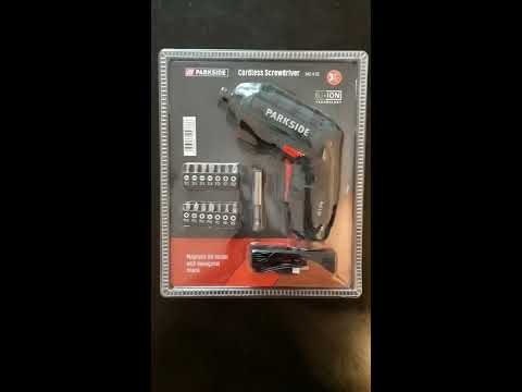 Lidl cordless screwdriver - "Parkside"