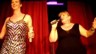 Edna and Alison Jiear at the Royal Vauxhall Tavern, May 2009. London.