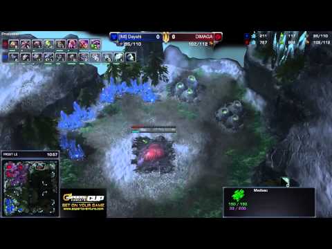 Dimaga vs. Dayshi - ZvT - Game 1 - StarCraft 2
