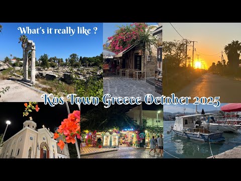 Kos Town Greece 🇬🇷 October 2025
