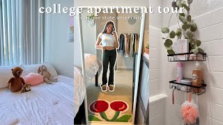my college apartment tour | san jose state university