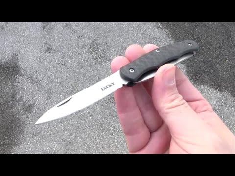 Cold Steel Lucky, CPM-S35VN Dual Blade Slipjoint Knife Video