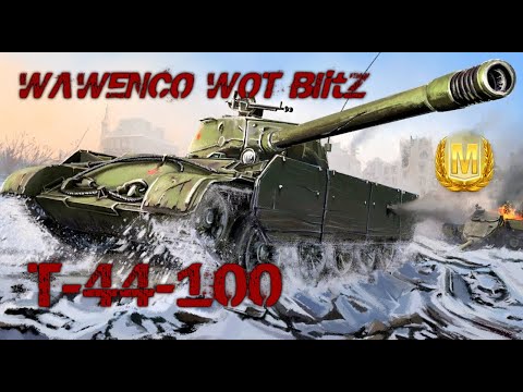T-44-100 Mastery Feat hang05050505 Kolobanov 6 kills 4493 damages WoT Blitz
