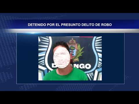 Policiaca | Detenido por el presunto delito de robo