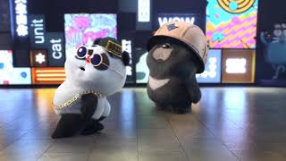 Bamboo Panda 🐼❤ Dance  Funny Compilation 🤣