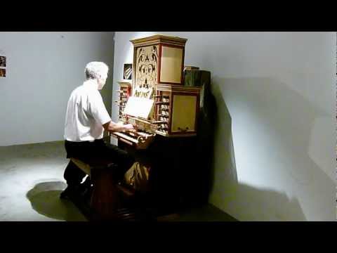 BACH Prelude en Fa Majeur Pierre ASTOR orgue baroque Franck BISTOCCHI musée Retournac Haute-Loire