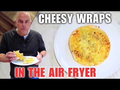 Air Fryer Cheesy Wraps Easy Quick Snack #cooking #airfryer #recipe