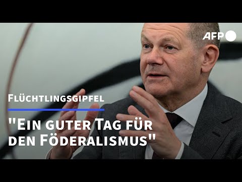 Flüchtlingsgipfel: Eine Milliarde zusätzlich vom Bund | AFP