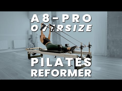 Slide 4 - A8-Pro Pilates Reformer with Half Cadillac (video)