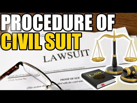 Civil Suit Process Video