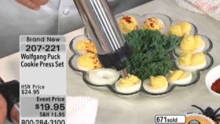 Wolfgang Puck Cookie Press Set