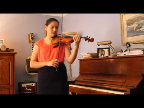 Mozart's 3rd Violin Concerto in G, 1st Movement - Paloma Herrera