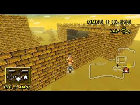 【CTGP 200cc WR】Desert Castle Raceway (Glitch) - 1:38.549 - Carson