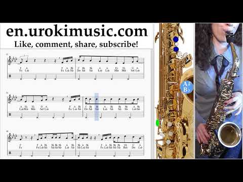 Saxophone lessons (Tenor) Vaina Loca - Ozuna x Manuel Turizo Sheet Music Tutorial um-ih352