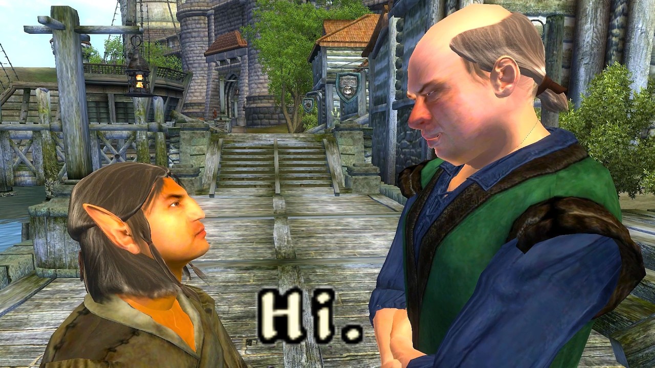 1 HOUR of Funny Oblivion NPC Conversations