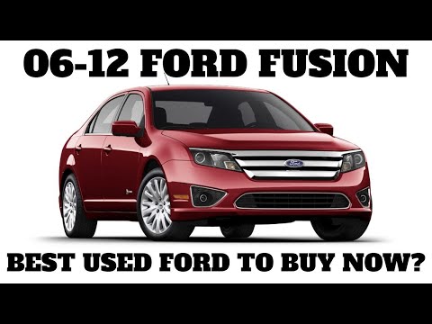 The Ford Fusion - The Best value in the USED car Market?