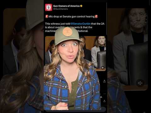You Mean Machinegun Ban is Unconstitutional?!#2ndamendment #shortsvideo #shortsfeed #shorts Thumbnail